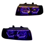 چراغ جلو خودرو گروه پژوهش صنعت مدرن مدل 3D-Hexa فولکالر دو حالته مناسب برای سمند بسته دو عددی - تصویر 5