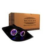 چراغ جلو خودرو گروه پژوهش صنعت مدرن مدل 3D-Ring-B فولکالر مناسب برای تیبا بسته دو عددی - تصویر 9