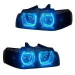 چراغ جلو خودرو گروه پژوهش صنعت مدرن مدل 3D-U-B فولکالر مناسب برای سمند بسته دو عددی - تصویر 2