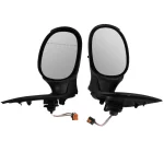 آینه جانبی برقی چپ و راست جی آی اس پی کد 208911208912 مناسب برای پژو 206  صندوقدار TU5 مجموعه 2 عددی