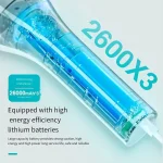 جارو شارژی دستی توبیز مدل VC03 کد 1726 - تصویر 5