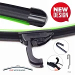 تیغه برف پاک‌کن پاسیکو مدل FLAT PRO مناسب برای برلیانس H230 بسته 2 عددی - تصویر 2