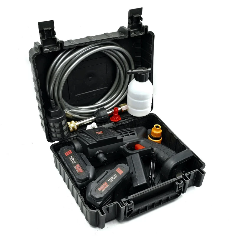 0d558865898936ee384a3f8c7f6bf397487f761b_1761299007.webp کارواش و سمپاش شارژی 6.5 بار 118 وات باس مدل BS2204 مجموعه 10 عددی - تصویر 1