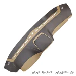 روکش داشبورد فرمونو مدل لاکچری چرمی مناسب برای پارس Tu5 داشبورد جدید - تصویر 9