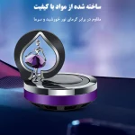 خوشبو کننده خورشیدی خودرو مدل بدنه فلزی طرح دختر  کد S-624 - تصویر 5