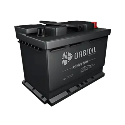 باتری اتمی خودرو سپاهان باطری مدل L2 اوربیتال 50 آمپر