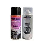 اسپری پولیش و خوشبوکننده داشبورد و رینگ نقره ای دوپلی کالر مدل d2 رایحه ساواج حجم 400 میلی لیتر مجموعه 2عددی