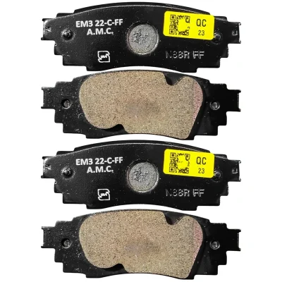 لنت ترمز عقب خودرو فورس مدل سرامیکی دو جفت مناسب برای تویوتا  CHR