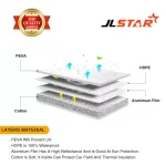 چادر خودرو جی ال استار مدل JL-XL مناسب برای هیوندا اکسنت - تصویر 4
