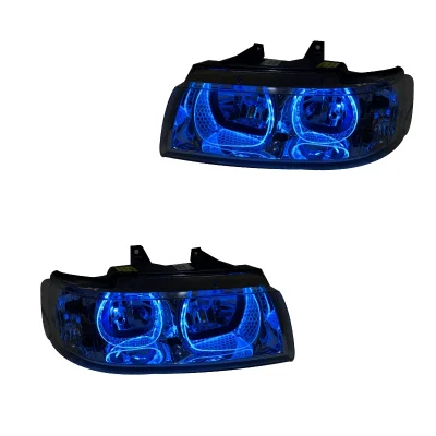 چراغ جلو خودرو گروه پژوهش صنعت مدرن مدل 3D-U-Ice مناسب برای سمند بسته دو عددی