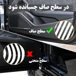چراغ لوگو زیر درب خودرو مدل ولکام لایت مناسب برای پژو 206 بسته دو عددی - تصویر 9