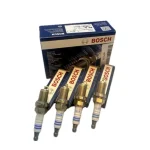 شمع خودرو بوش مدل fr7dc پایه کوتاه مناسب برای پراید بسته 4 عددی - تصویر 3