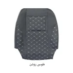 روکش صندلی خودرو مدل 1260 مناسب برای پژو 405 قدیم - تصویر 6