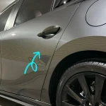 قاب دستگیره خودرو مزدا مدل 202425 مناسب برای مزدا 3 بسته 4 عددی - تصویر 3