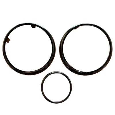 حلقه دور کیلومتر خودرو چیکال مدل پیانویی کد V-247 مناسب برای پژو 207 بسته 3 عددی