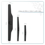 محافظ درب، سپر و آینه خودرو ماهوت مدل CORE-Bمناسب برای لاماری EAMA مجموعه 12 عددی - تصویر 6