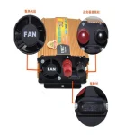 مبدل برق خودرو یو کی سی مدل uk-500W - تصویر 7