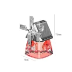 خوشبو کننده خوردو طرح آسیاب خورشیدی مدل 2024Red - تصویر 5