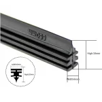 تیغه برف پاک‌کن پاسیکو مدل P1620 مناسب برای کیا اسپورتیج بسته 2 عددی - تصویر 3