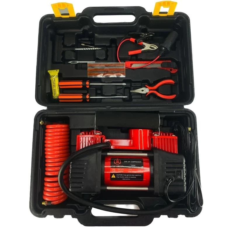 2fe9f60376f11796efd197883977cc854fbfbd4f_1699907288.webp کمپرسور باد فندکی رویال مکس کد CAR AIR COMPRESSOR مجموعه 16عددی - تصویر 1