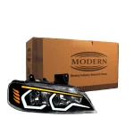 چراغ جلو خودرو گروه پژوهش صنعت مدرن مدل M3-WY مناسب برای پژو پارس بسته دو عددی - تصویر 2