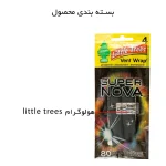 خوشبوکننده خودرو لیتل تریس مدل VENT WARP رایحه SUPERNOVA بسته 4 عددی - تصویر 3