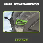 برچسب محافظ مانیتور و کنسول خودرو مولتی نانو مدل X-F1B مناسب برای ام وی ام ایکس 22 NEW مجموعه 8 عددی - تصویر 3