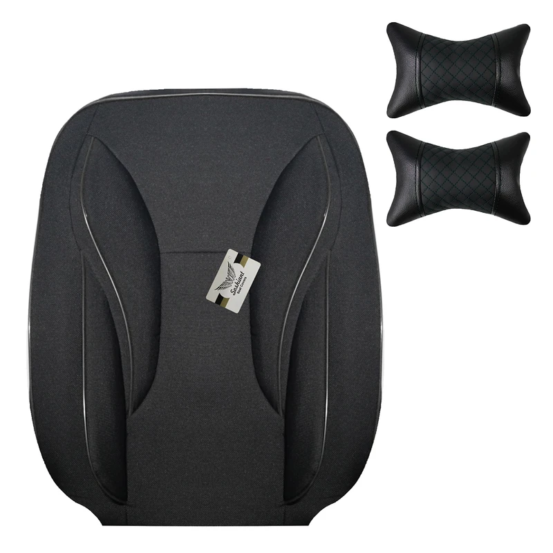 3744973ab8d2fb6b27c0716d743b8de729cd8e28_1752567497.webp روکش صندلی خودرو سوشیانت مدل سناتور مناسب برای ساینا و تیبا یک به همراه پشت گردنی - تصویر 1