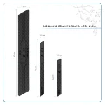 محافظ درب، سپر و آینه خودرو ماهوت مدل RAZR-Bمناسب برای میتسوبیشی ASX مجموعه 12 عددی - تصویر 6
