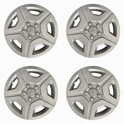 قالپاق چرخ پویا صنعت مدل 13 TARA سایز 13 اینچ مناسب برای پراید مجموعه 4 عددی