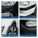 محافظ درب، سپر و آینه خودرو ماهوت مدل AURA-Bمناسب برای هایما 8S مجموعه 12 عددی - تصویر 10