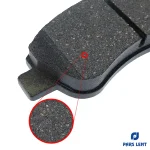 لنت ترمز جلو لنت پارس مدل 23954 مناسب برای ایرانخودرو تارا - تصویر 4