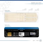 محافظ درب، سپر و آینه خودرو ماهوت مدل RAZR-Wمناسب برای ام وی ام 315 S مجموعه 12 عددی - تصویر 7