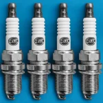 شمع خودرو هلا مدل FR7DC کد Germany+1 پایه کوتاه مناسب برای شاهین M15TC بسته ۴ عددی - تصویر 9