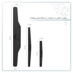 محافظ درب، سپر و آینه خودرو ماهوت مدل CORE-Bمناسب برای برلیانس H320 مجموعه 12 عددی - تصویر 6