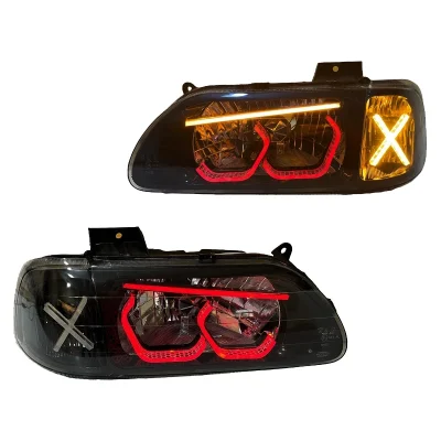 چراغ جلو خودرو گروه پژوهش صنعت مدرن مدل 3D-Hexa-XR مناسب برای پراید بسته دو عددی