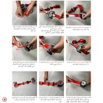 نوار کمربند ایمنی خودرو اخشان کد ORG-2324-SD مناسب برای پژو 207 مجموعه 5 عددی - تصویر 11