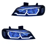 چراغ جلو خودرو گروه پژوهش صنعت مدرن مدل BMW فولکالر مناسب برای پژو پارس بسته دو عددی - تصویر 3