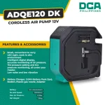 کمپرسور هوا دی سی ای مدل ADQE120-DK - تصویر 3