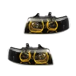 چراغ جلو خودرو گروه پژوهش صنعت مدرن مدل 3D-U-B فولکالر مناسب برای سمند بسته دو عددی - تصویر 7