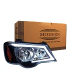 چراغ جلو خودرو گروه پژوهش صنعت مدرن مدل F500 مناسب برای پراید 111،132 بسته دو عددی - تصویر 2