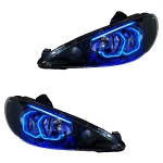 چراغ جلو خودرو گروه پژوهش صنعت مدرن مدل 3D-Hexa-B فولکالر دو حالته مناسب برای پژو 206 بسته دو عددی - تصویر 5