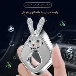 خوشبو کننده خودرو کارلوکس مدل خرگوش کد Silver - تصویر 2
