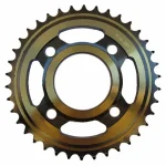 ست دنده زنجیر موتور سیکلت فابریک مدل C125 38T/15T  428H-102L مناسب برای هندا 125 مجموعه 11 عددی - تصویر 5