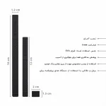 ضربه گیر خودرو کد CB-D+ مناسب برای دنا پلاس مجموعه 14 عددی - تصویر 7