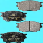 لنت ترمز جلو خودرو شرکت تولیدی قطعات جلوبندی خودرو ایران لاهیجان مدل 002675 دو جفت مناسب برای شاهین، سایپا آریا - تصویر 4