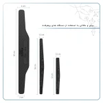 محافظ درب، سپر و آینه خودرو ماهوت مدل CORE-Bمناسب برای ام وی ام 315 مجموعه 12 عددی - تصویر 6