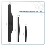 محافظ درب، سپر و آینه خودرو ماهوت مدل CORE-Bمناسب برای ایرانخودرو RIRA مجموعه 12 عددی - تصویر 6