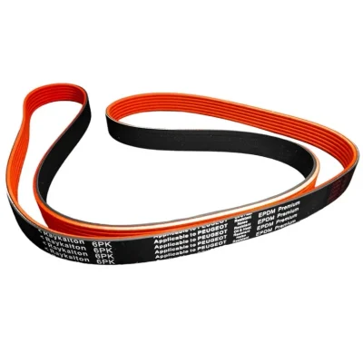 تسمه دینام رایکالتون مدل مولد روکش دار EPDM کد 6PK1564 مناسب برای پژو 206 تیپ 5 و 6