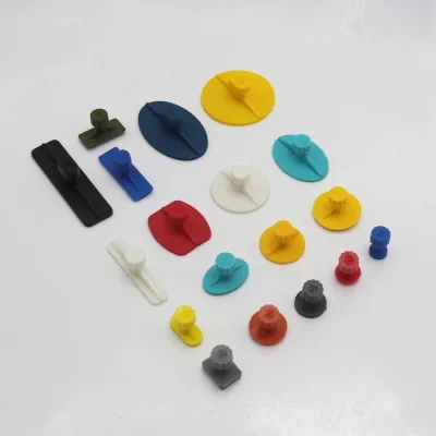 سری چسبونک پلاستیکی صافکاری خودروSMT-CHASBONAK-18PCS مجموعه 18 عددی